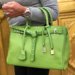 Sac à main cuir grainé